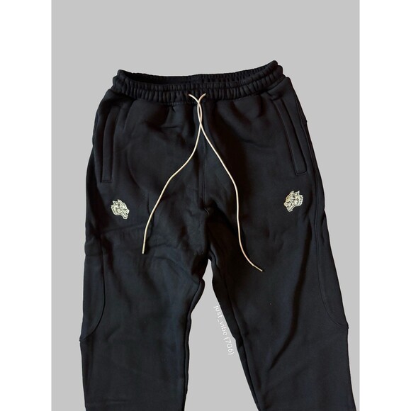 Darc Sport Dual Wolf Family Forever Joggers Sweat Pants Men’s Medium NWOT - Picture 2 of 7